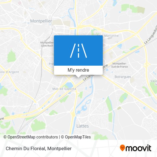 Chemin Du Floréal plan