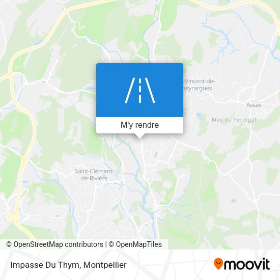 Impasse Du Thym plan