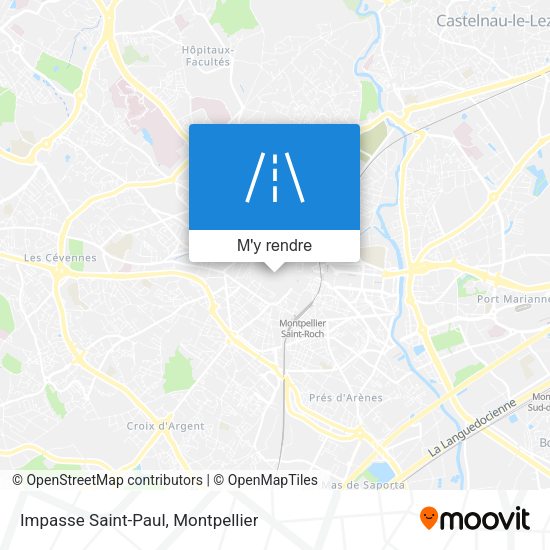 Impasse Saint-Paul plan