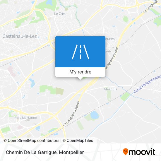 Chemin De La Garrigue plan