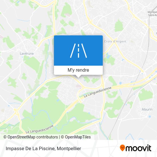 Impasse De La Piscine plan