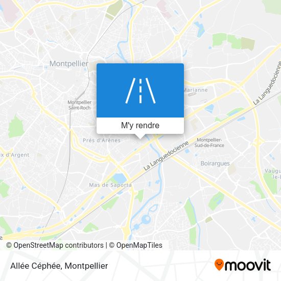 Allée Céphée plan