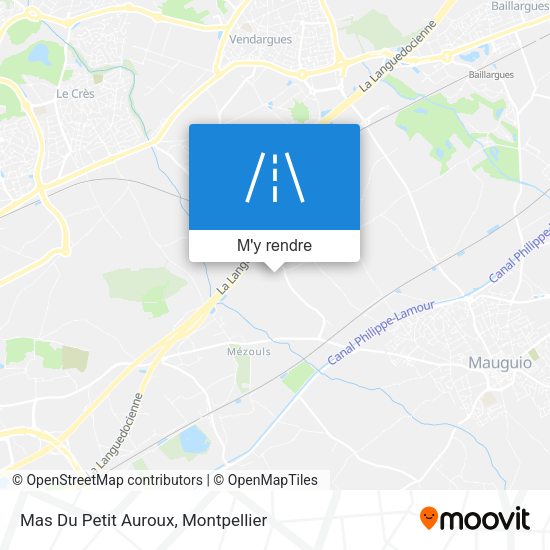 Mas Du Petit Auroux plan