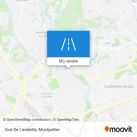 Gué De Lavalette plan