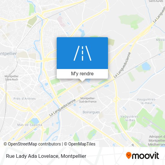 Rue Lady Ada Lovelace plan