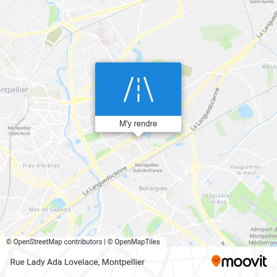 Rue Lady Ada Lovelace plan