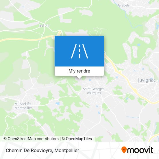 Chemin De Rouvioyre plan
