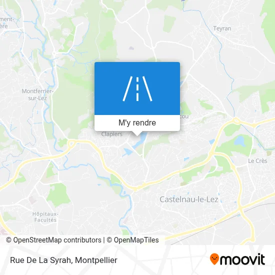 Rue De La Syrah plan