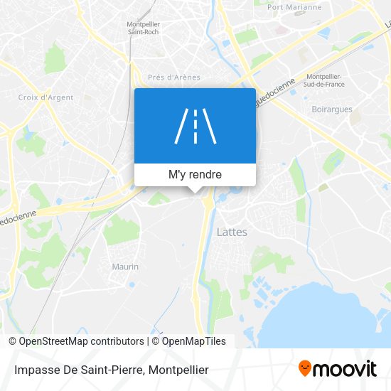 Impasse De Saint-Pierre plan
