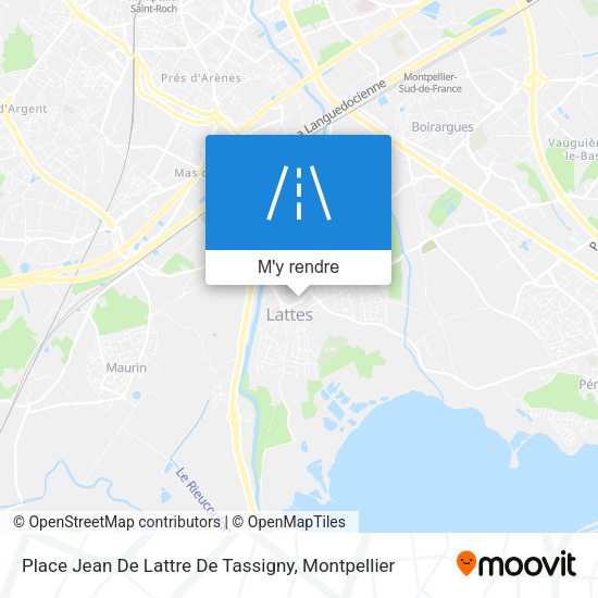 Place Jean De Lattre De Tassigny plan