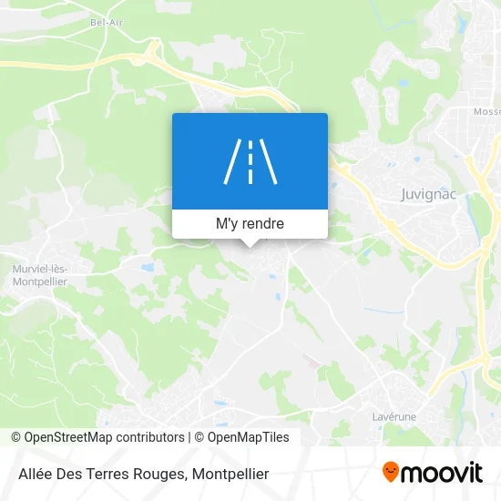 Allée Des Terres Rouges plan