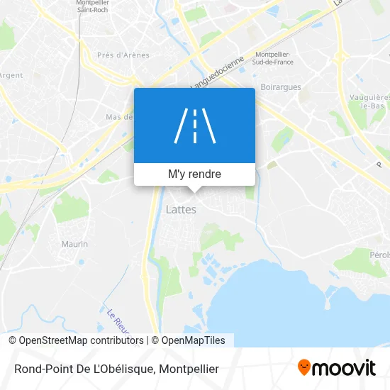 Rond-Point De L'Obélisque plan