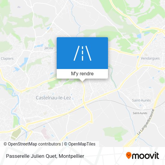 Passerelle Julien Quet plan