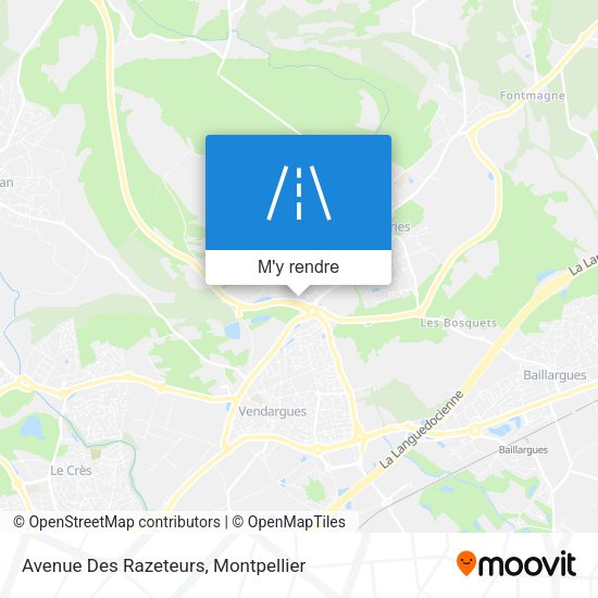 Avenue Des Razeteurs plan
