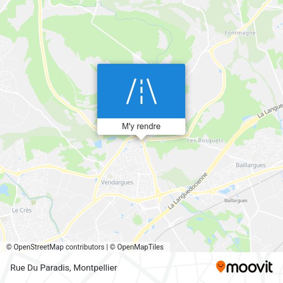 Rue Du Paradis plan