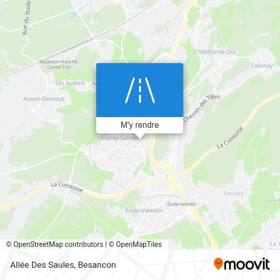 Allée Des Saules plan