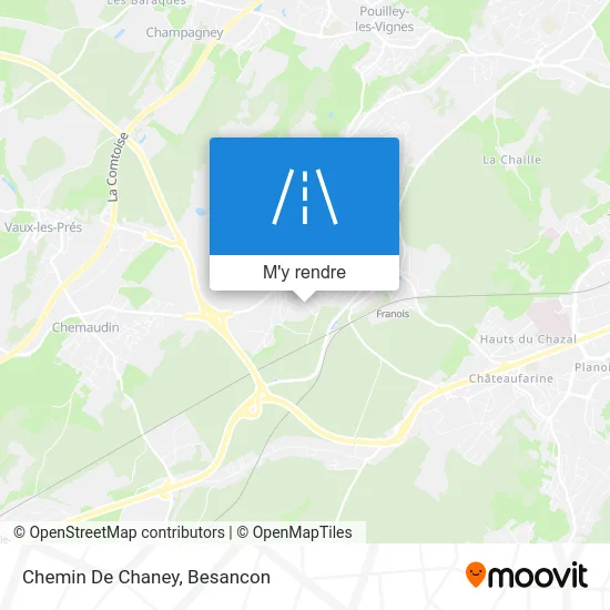 Chemin De Chaney plan