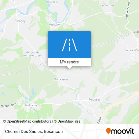 Chemin Des Saules plan