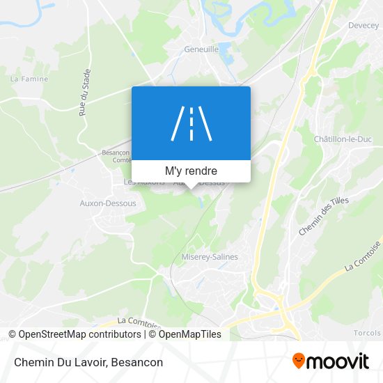 Chemin Du Lavoir plan