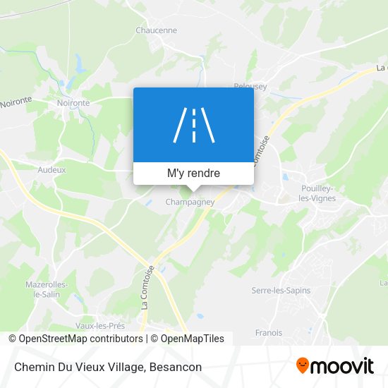 Chemin Du Vieux Village plan