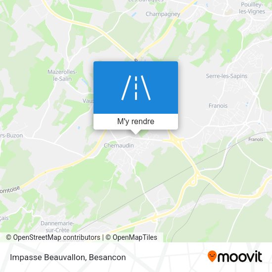 Impasse Beauvallon plan