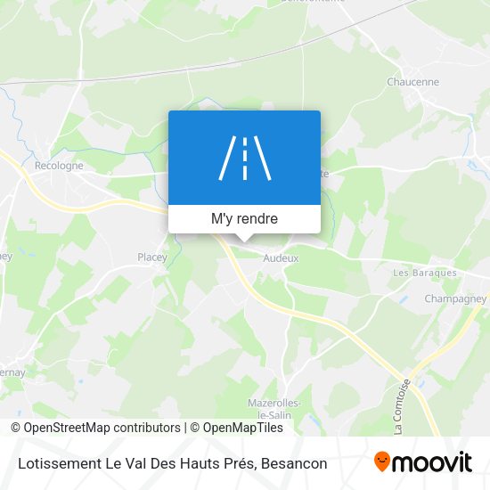 Lotissement Le Val Des Hauts Prés plan