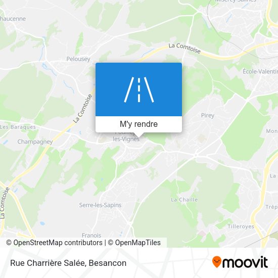 Rue Charrière Salée plan