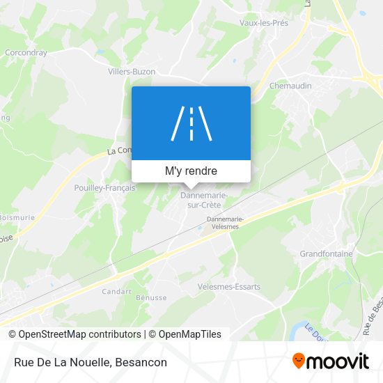 Rue De La Nouelle plan