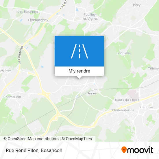 Rue René Pilon plan