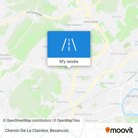 Chemin De La Clairière plan