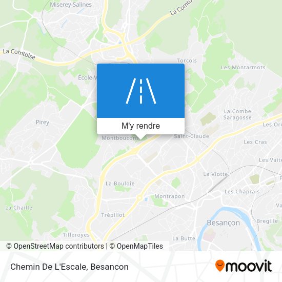 Chemin De L'Escale plan