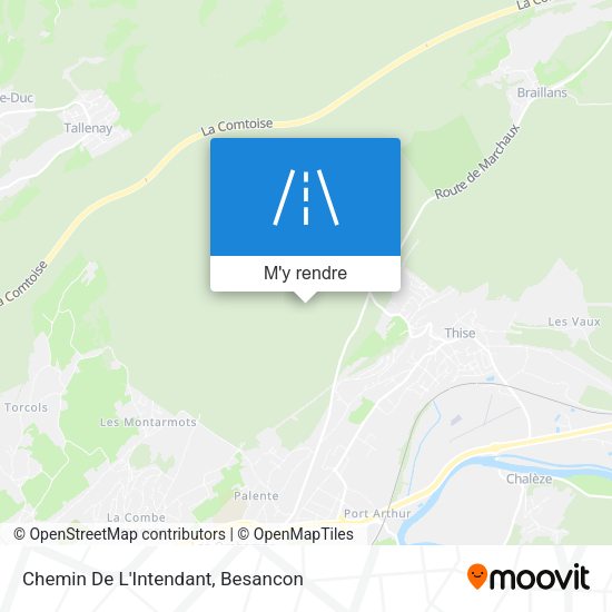 Chemin De L'Intendant plan