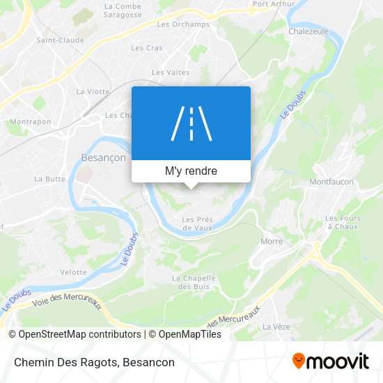 Chemin Des Ragots plan