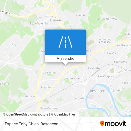 Espace Toby Chien plan