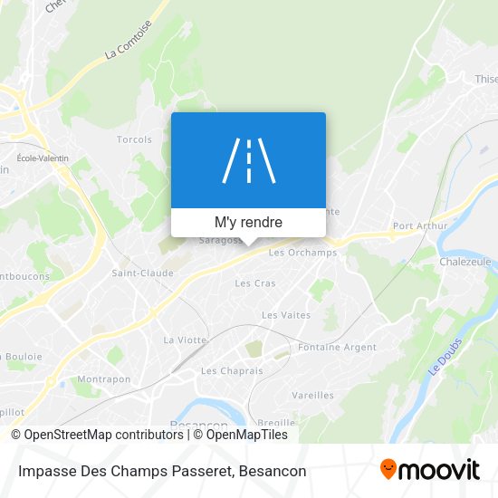 Impasse Des Champs Passeret plan
