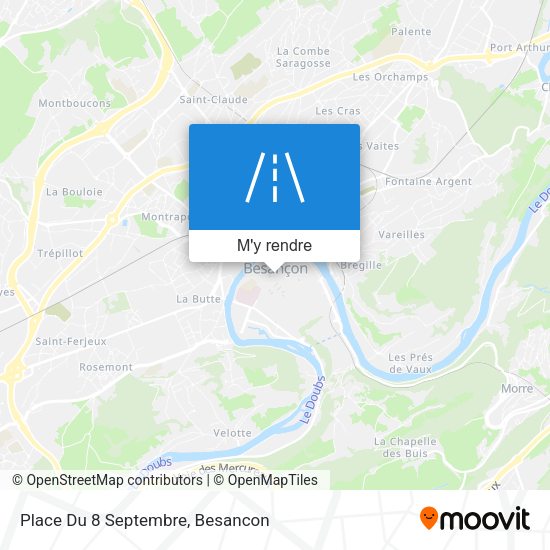 Place Du 8 Septembre plan