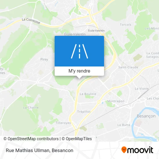 Rue Mathias Ullman plan