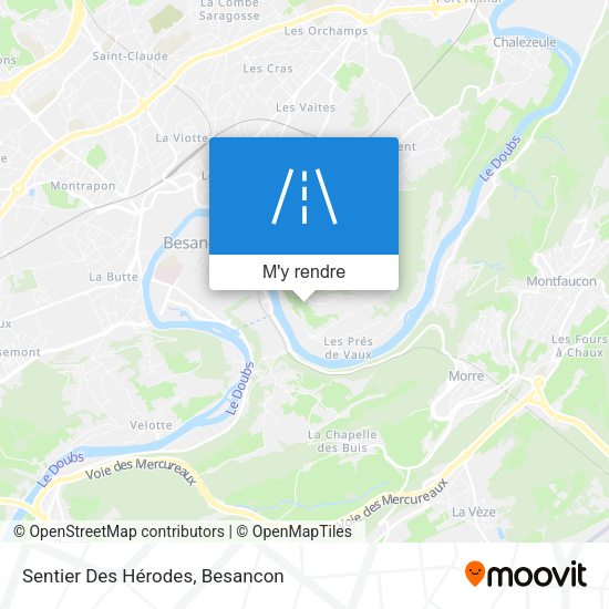 Sentier Des Hérodes plan