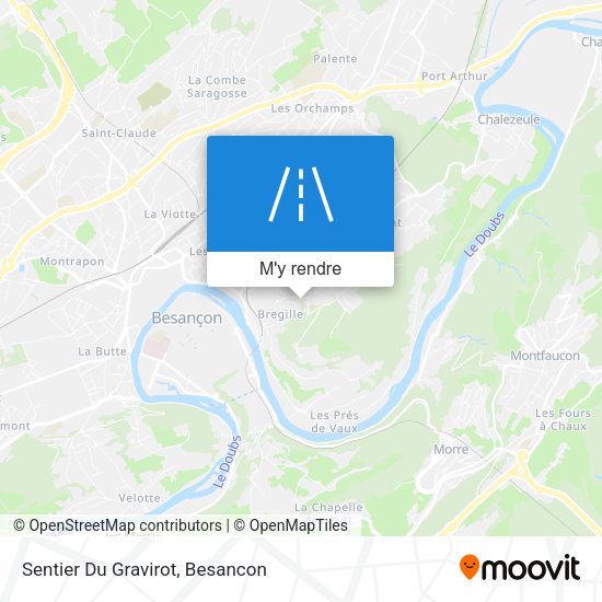 Sentier Du Gravirot plan