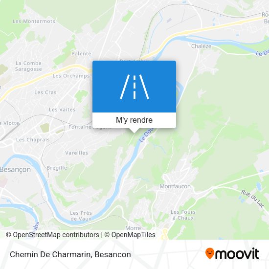 Chemin De Charmarin plan
