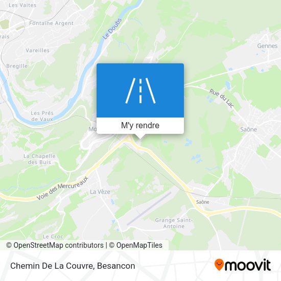 Chemin De La Couvre plan