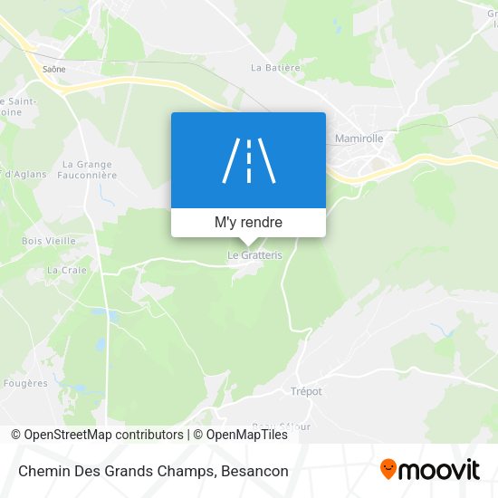 Chemin Des Grands Champs plan