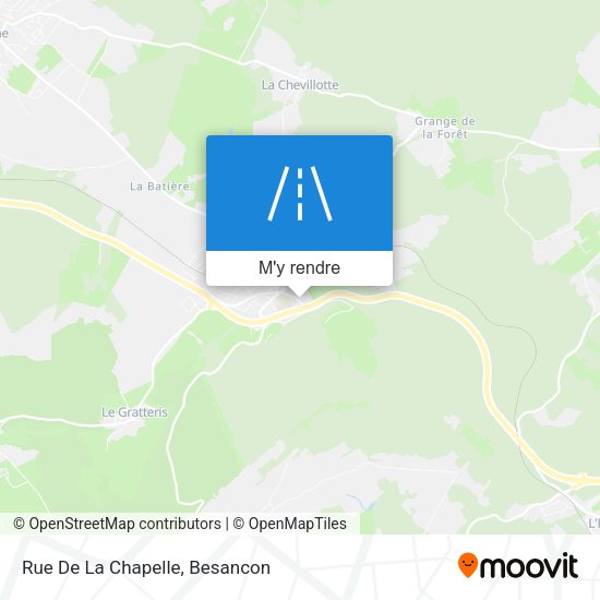 Rue De La Chapelle plan