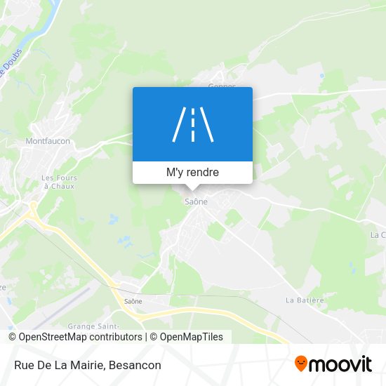 Rue De La Mairie plan