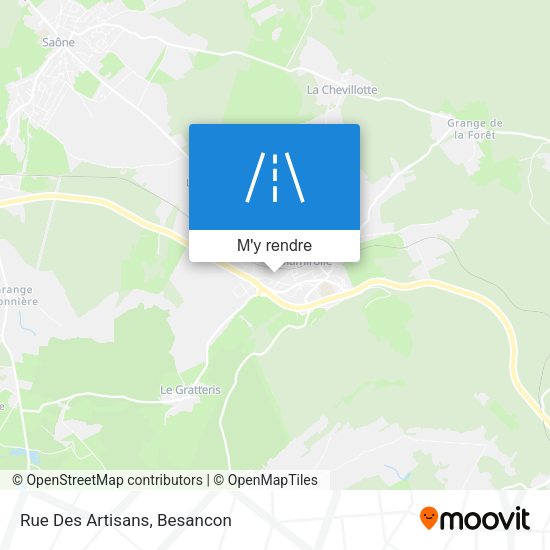 Rue Des Artisans plan