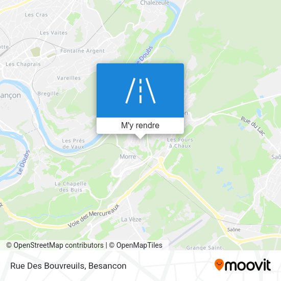 Rue Des Bouvreuils plan