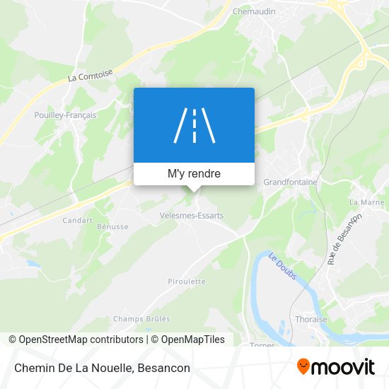 Chemin De La Nouelle plan