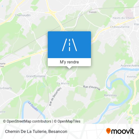 Chemin De La Tuilerie plan
