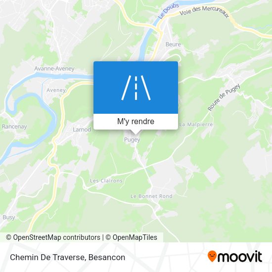 Chemin De Traverse plan