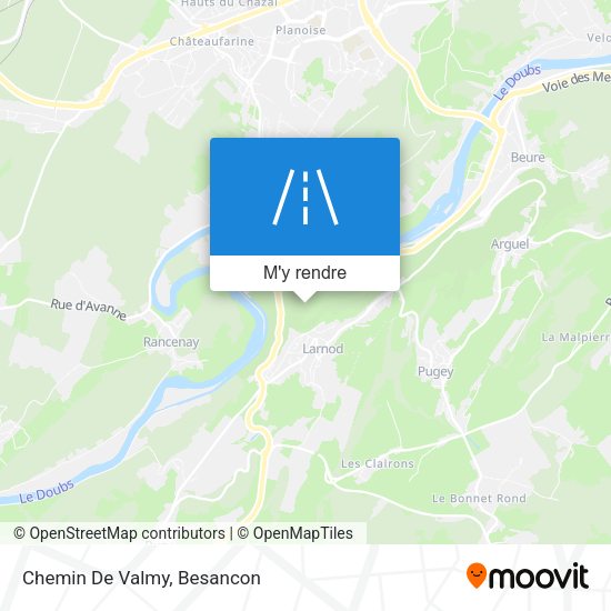 Chemin De Valmy plan